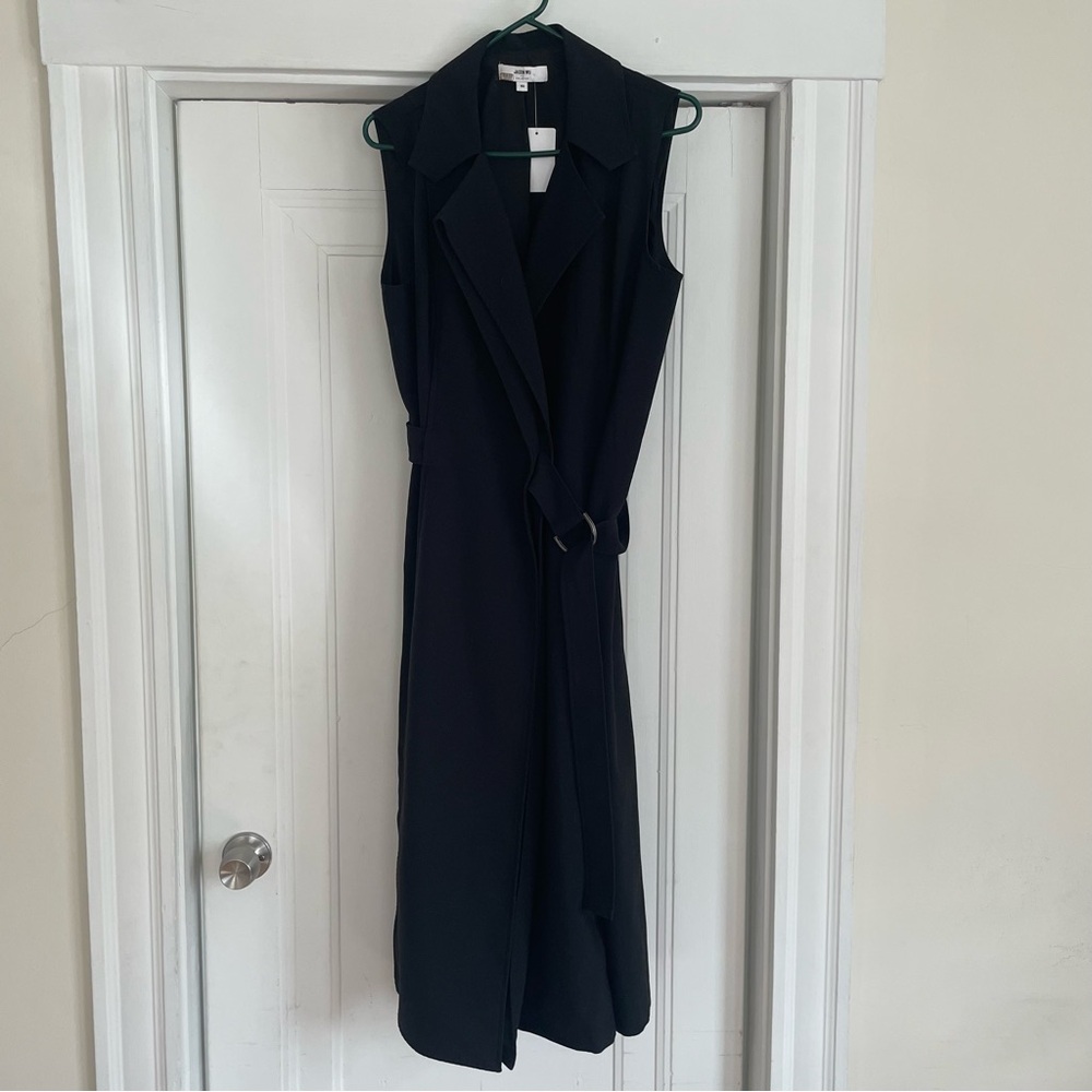 Jason Wu black wrap dress